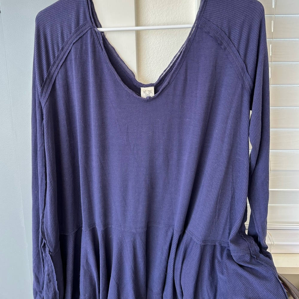 Free People Violet Dusk long sleeve